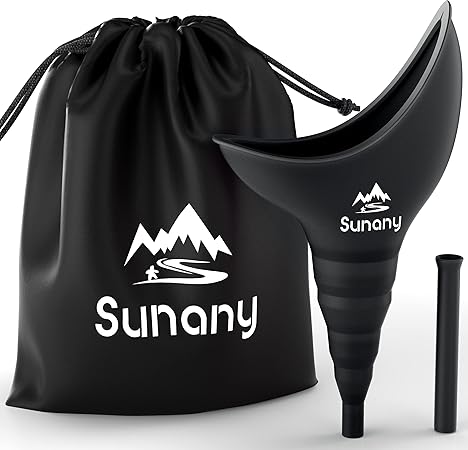 Urinelle Hilfe für Frauen die im stehen pinkeln.Toilettengang beim Zelten