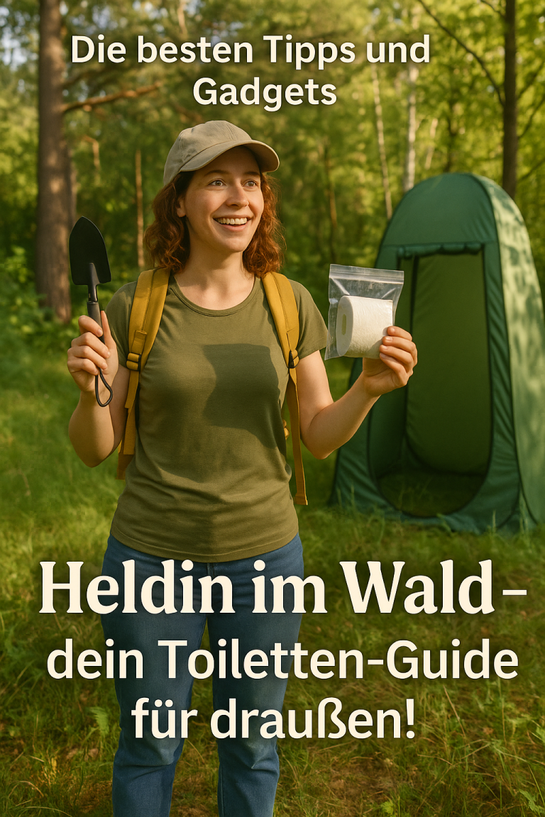 Toilette im Wald